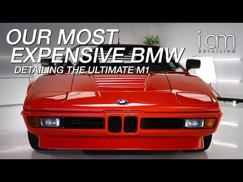 BMW M1 the best BMW ever? Paint Correction & Car Preservation