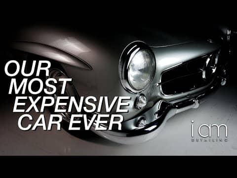 $8 MILLION Mercedes 300SL Gullwing || Most Expensive Car we’ve Detailed