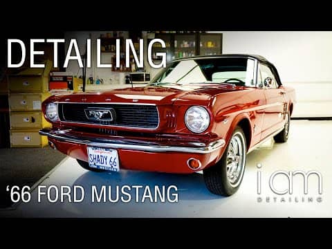 American CLASSIC Car | Detailing 1966 Ford Mustang