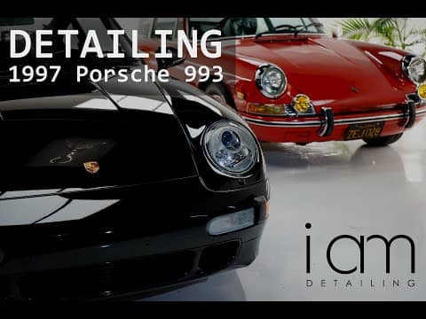 Paint Correction on one of the last Porsche 911 993 with only 9k miles