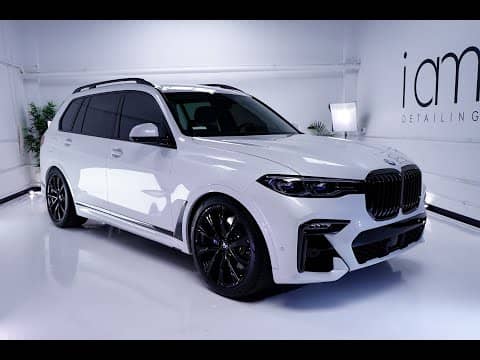New Car Preparation BMW X7M Ceramic Coating Paint + Wheels + Leather interior