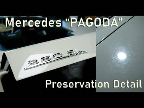 Preservation Detail Exterior & Interior Mercedes-Benz 280SL “Pagoda”