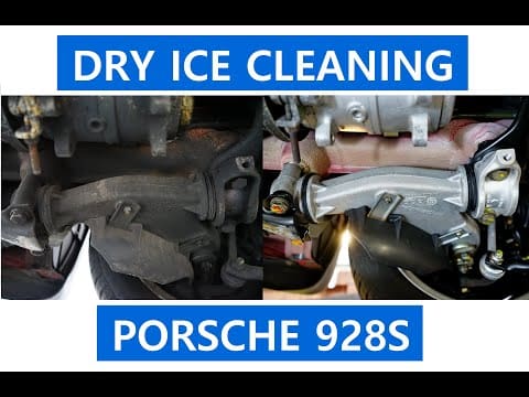 What $1800 budget gives you with Dry Ice Cleaning on Porsche 928S