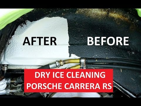 DRY ICE BLASTING One of THE MOST DESIRABLE Porsche!     Vasek Polak’s personal 1973 2.7 Carrera RS