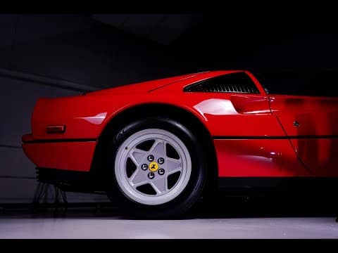 50+Hours Preservation Detail with Dry Ice Cleaning (engine) on all original 1987 Ferrari 328 GTS