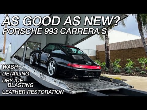 Detailing a 90’s ICON! Porsche 993 Carrera S