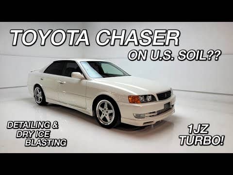 RARE Toyota Chaser Tourer V Paint Correction and Dry Ice Cleaning