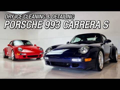 Dry Ice Cleaning & Exterior Refresh Porsche 911 Carrera S 993