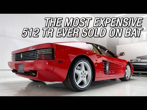 MOST EXPENSIVE Ferrari 512TR Ever Sold on Bring A Trailer – Car Detailing