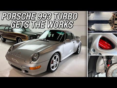 Porsche 993 Turbo get THE WORKS! Dry Ice Cleaning, PPF, Ceramic Coating, & MORE