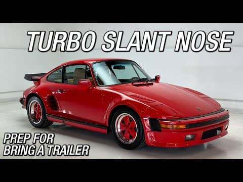 SLANT NOSE Porsche 911 Turbo – Dry Ice Cleaning & Detailing