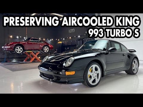 FIRST TRUE DETAILING Porsche 993 911 Turbo S // The Air-Cooled Legend