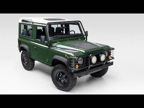 Land Rover Defender 90 Detailing & Dry Ice Cleaning back to GLORY