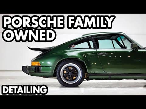 SPECIAL Porsche // Classic 911 Carrera Paint to Sample DETAILING